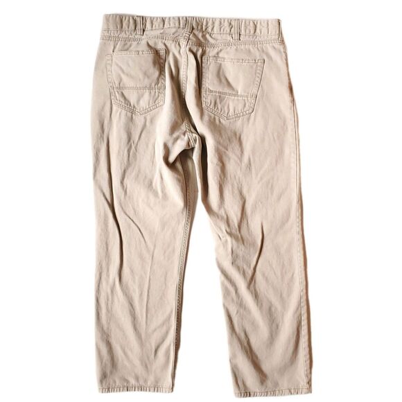 Iron Co Pants Lot of 3 Men 38 x 27 Gray Khaki Blue Straight Leg 5-Pocket Stretch - Picture 5 of 15